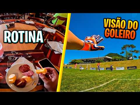 WHAT IS AN AMATEUR GOALKEEPER'S ROUTINE LIKE FROM GO PRO'S VIEWPOINT!