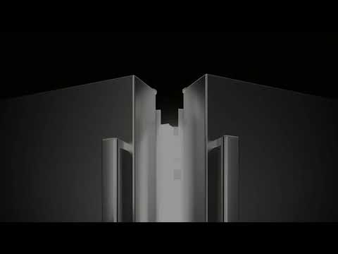 90 cm Freestanding French Door Refrigerator