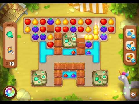 GardenScapes Level 6840 no boosters