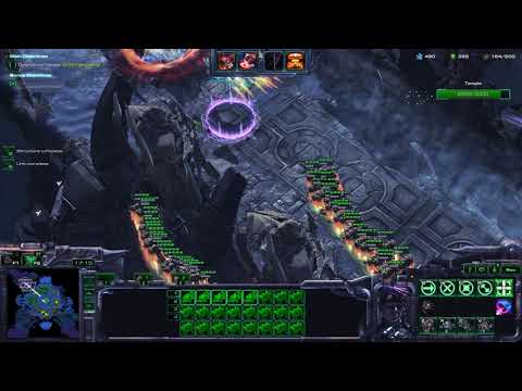 Starcraft 2 Co-Op Temple of the Past The typical Karax