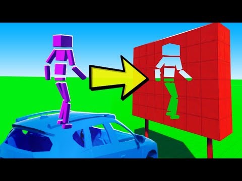 JUMP THROUGH THE HOLE at 1000MPH | Fun With Ragdolls