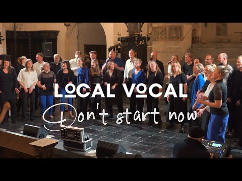 Local Vocal - "Dont start now" | Live at Pieterskerk, Utrecht (March 2025)