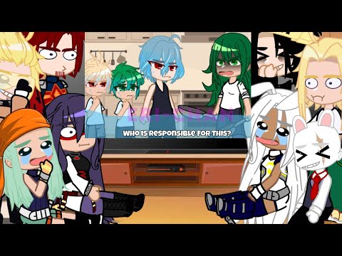 Pro heroes and LOV react to “ Inko is angry again “ || mha/bnha || Gacha Club/Life || my AU || 