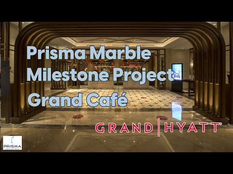 Natural Stone Project By Prisma Marble at Grand Café - Grand Hyatt Jakarta