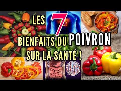 Les 7 Bienfaits du Poivron sur la santé !