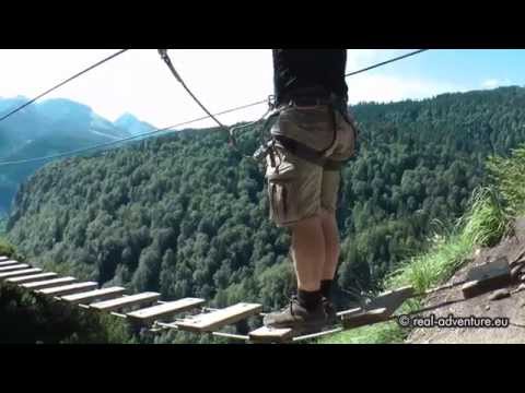 Isidor Klettersteig Grünstein - Hängebrücke - Abenteuer Alpin 2011 (Folge 4.2)