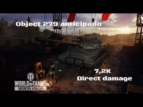 Object 279 anticipado in Bahía del pescador:7,2K direct damage :Wot console - World of Tanks