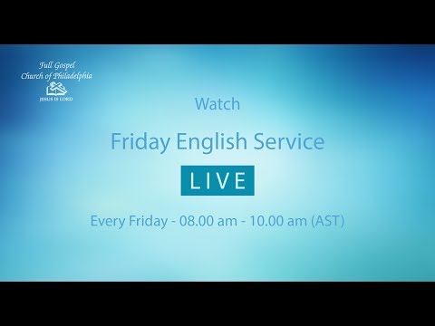 FGCOP Friday Service 16.02.2018