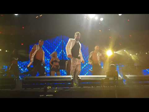 Ricky Martin concierto live en Cádiz - LIVIN' LA VIDA LOCA 31.8.18 (primera fila/Front row) 4K