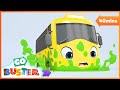 Buster S Stuck In The Slimy Green Puddle Go Buster Baby Cartoons Kids Videos ABCs And 123s
