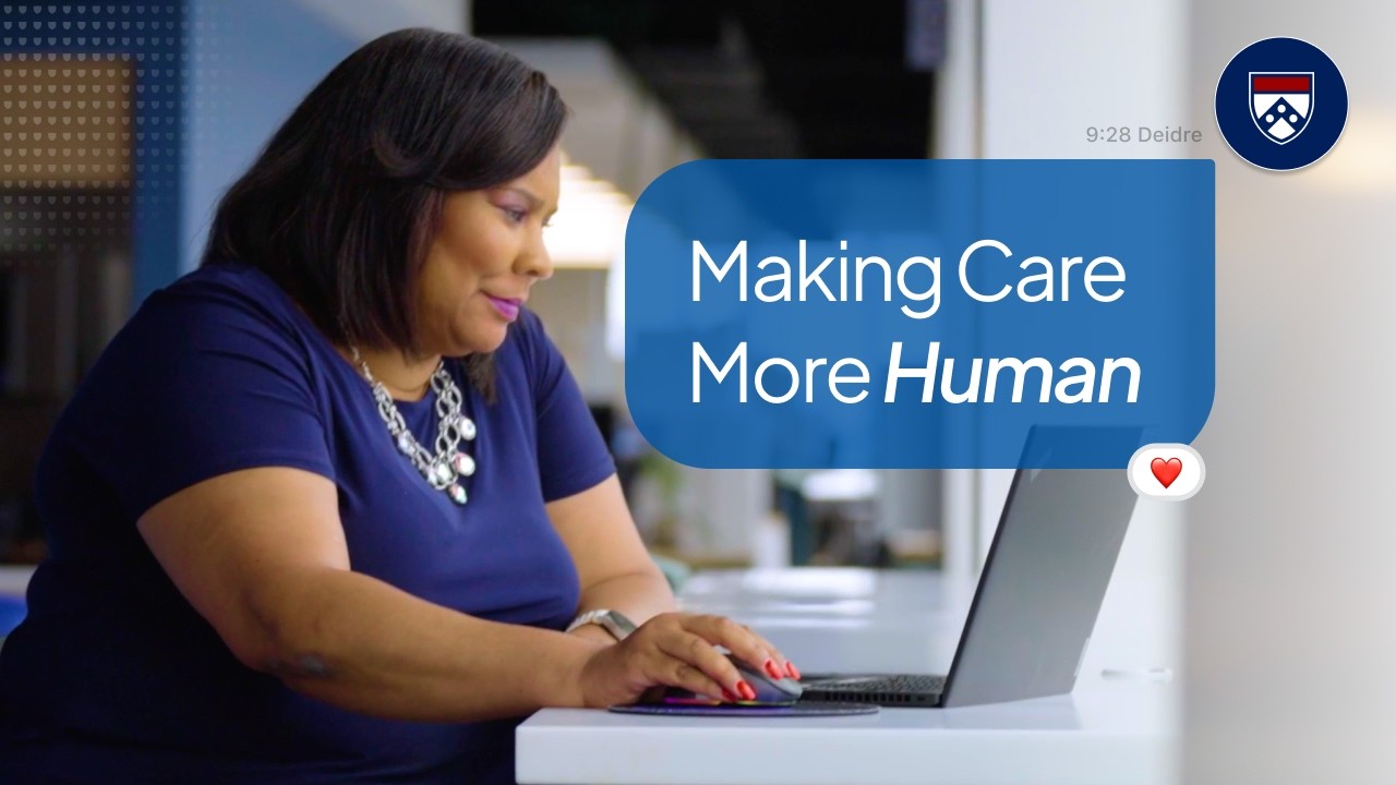 Watch video titled Making Healthcare More Human on YouTube