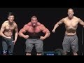 Jay Cutler Posedown with 2 Fans at 2014 LA Fitness Expo