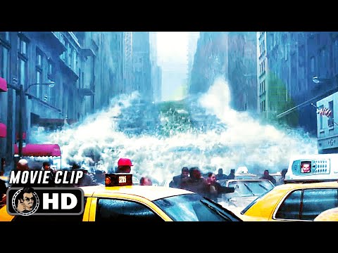 THE DAY AFTER TOMORROW Clip - "Super-sized Tsunami" (2004) Sci-Fi
