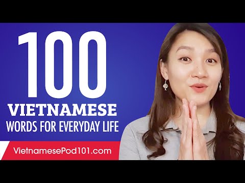 100 Vietnamese Words for Everyday Life - Basic Vocabulary #5