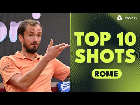 THREE Crazy Round The Net Winners 😯: Top 10 Shots From Rome 2026!