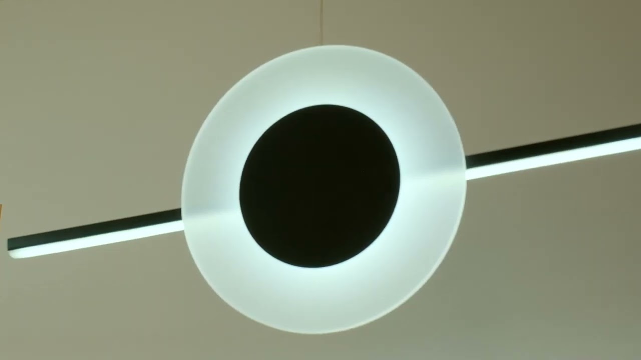 Светодиодный светильник 100 см, 28W, 3000-6000K, Lumion Mizuki 5613/28L, черный