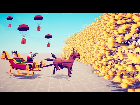 SANTA vs EVERY GOD - Totally Accurate Battle Simulator TABS