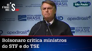 Bolsonaro ironiza Fachin: ‘Parabéns, colaborou com o tráfico’