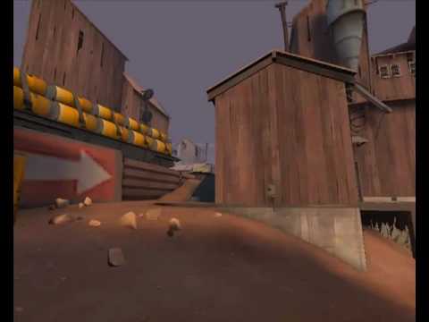 TF2 Strategy - CP_Badlands - Attacking/Defending Spire