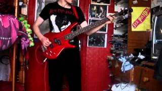 Thin Lizzy - I'm Gonna Creep Up On You (Bass Cover)