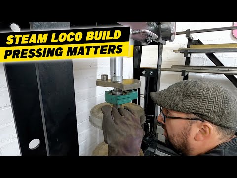 Fitting the Cranks - EP35 - 7.25" Gauge Steam Locomotive Build