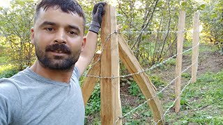 TEL ÇİT NASIL ÇEKİLİR? TARLAYA TEL ÇİT ÇEKTİK. NELERE DİKKAT EDİLMELİ (25.09.202