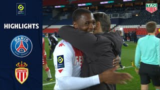 PARIS SAINT-GERMAIN - AS MONACO (0 - 2) - Highlights - (PSG - ASM) / 2020-2021