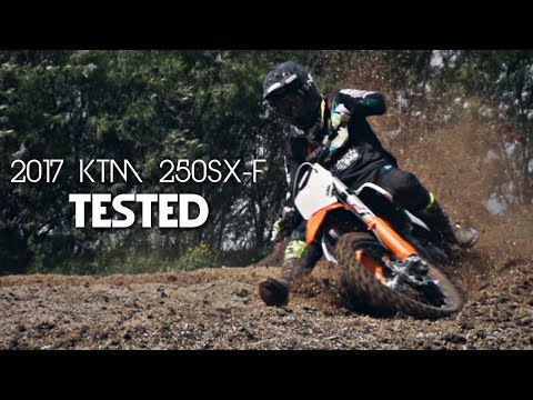 MOTOCROSS TESTED: 2017 KTM 250 SX-F