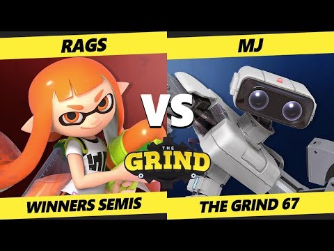 Smash Ultimate Tournament - Rags (Inkling)  Vs. mj (ROB) The Grind 67 SSBU Winners Semis