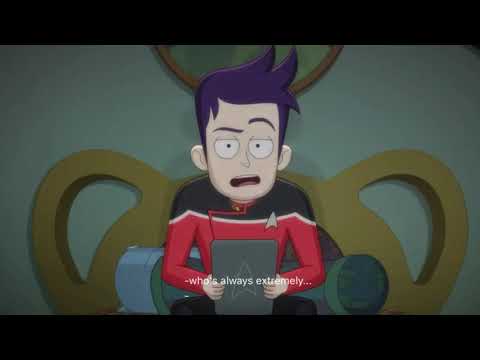 Boimler watches tv for the first time - Star Trek lower decks