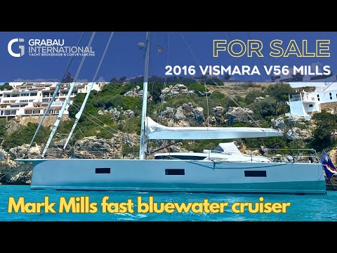 [NOW SOLD] 2016 VISMARA MARINE V56 MILLS 'Gemini' | Sailing Yacht for sale with Grabau International