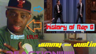 Jimmy Fallon & Justin Timberlake History of Rap 6 Reaction!!!