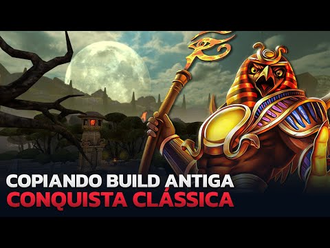 Copiando as primeiras builds do SMITE! RÁ MID - ⚡ Smite BR Conquista Clássica
