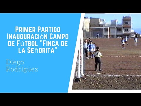 Primer Partido Inauguración Campo de Fútbol