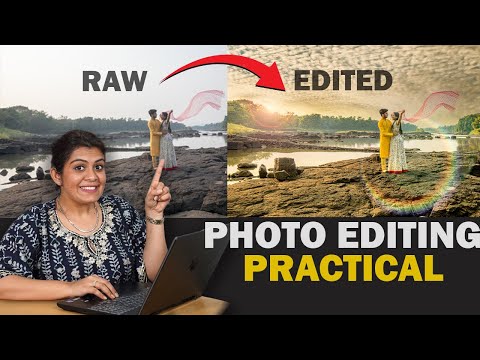 Wedding Photo Editing | PRACTICAL Photoshop BASIC TO ADVANCE LEVEL editing in HINDI in ONE video