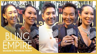 “Bling Empire” Cast Teases Season 2's Wildest Moments at the Premiere Party