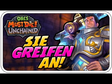 SIE GREIFEN AN! - ORCS MUST DIE! UNCHAINED #001 - Let's Play Orcs Must Die Unchained - Dhalucard