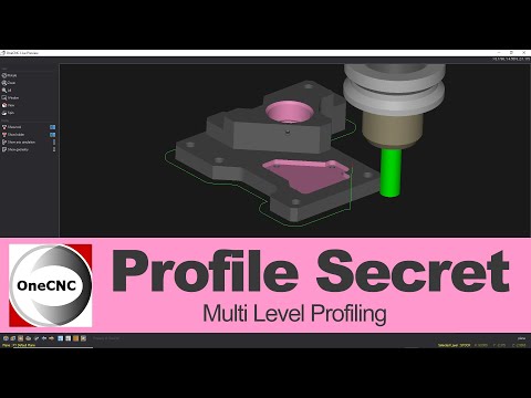 OneCNC CADCAM: Unveiling the Secret Profiling Tip!