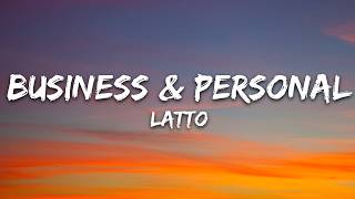 Latto - Business & Personal (Lyrics)