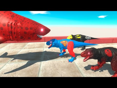 ⚡ VIRUS MEGALODON DEADLY TOUR - 🦖 Animal Revolt Battle Simulator 🦕
