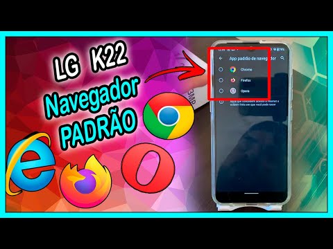 Como definir um navegador como padrão no LG K22