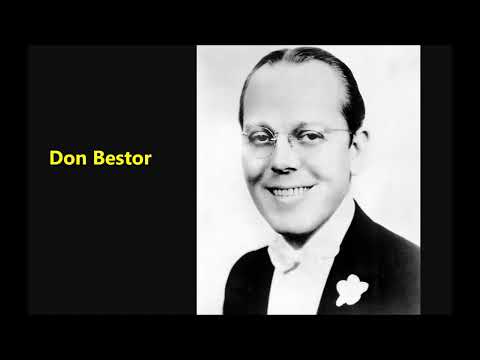 Don Bestor & His Orchestra "Sweetheart Darlin'" Victor 24317 (1933) Herbert Stothart & Gus Kahn song