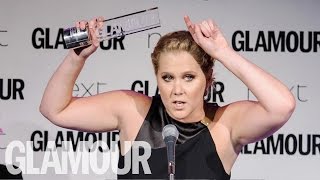 Amy Schumer's Hilarious Acceptance Speech At The GLAMOUR Awards 2015