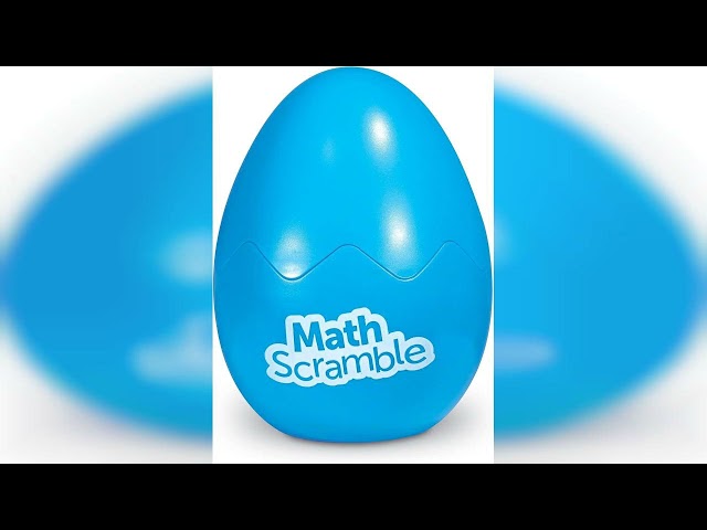 Vídeo relacionado con Learning Resources Math Scramble, Juego de matemáticas para niños, desarrolla el Sentido numérico, 1-4 Jugadores, 5+ años de Edad