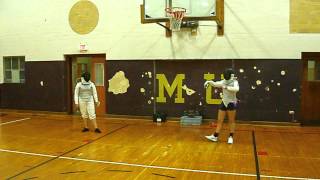 preview picture of video 'Foil Demo - Zevallos vs. Moore MU Fencing Practice'