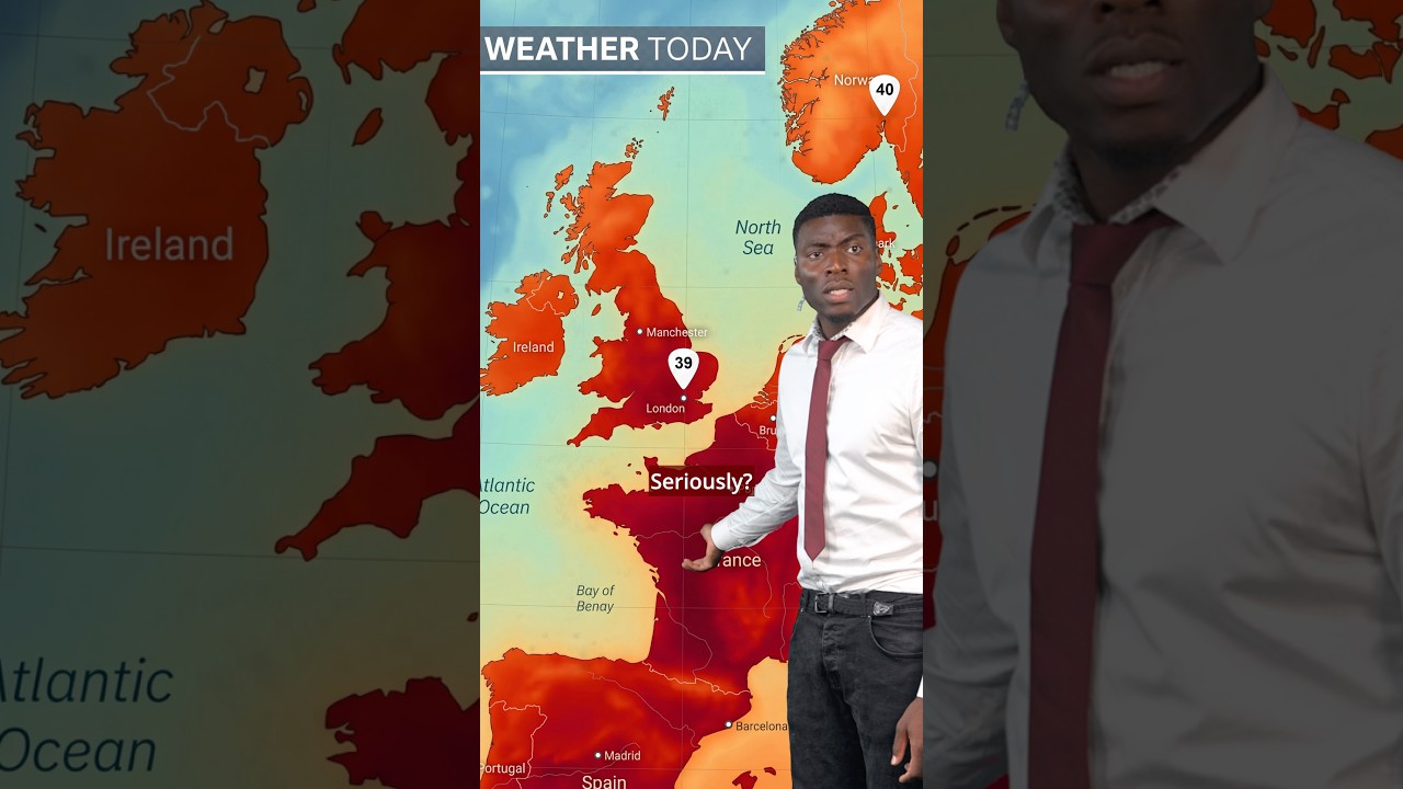 POV: British Weatherman in Historic Heatwave