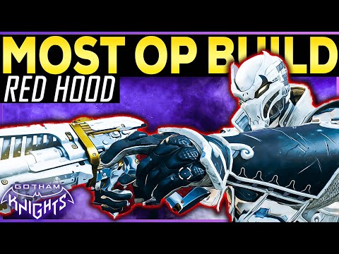 Gotham Knights MOST OP RED HOOD BUILD - Unlimited Ability and Unlimited Health - Stealth Suit Build