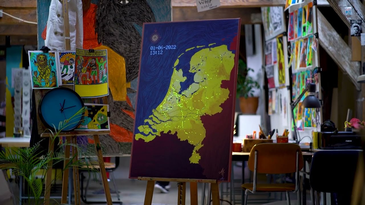 Augmented Art - Realtime Data Art - Artistic Intelligence