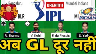 BLR vs MI Dream11, BLR vs MI Dream11 Prediction, RCB vs MI, RCB vs MI Dream11 Prediction, IPL 2022