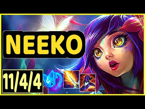 NEEKO VS YASUO - 11/4/4 KDA MID GAMEPLAY CHALLENGER I